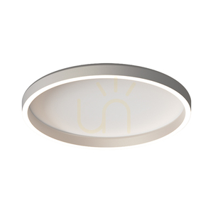 LED-Deckenleuchte 41 W, 2700 K–3000 K–4000 K, gebürstetes Silber, ZAMBELIS small 1