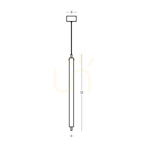 Prüfen LED-Pendelleuchte 20 W, 3000 K, gebürstetes Kaffee-Braun, ZAMBELIS
