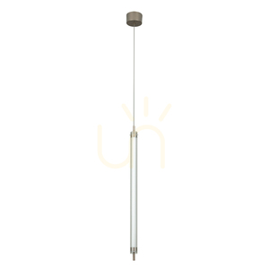 LED-Pendelleuchte 20 W, 3000 K, gebürstetes Kaffee-Braun, ZAMBELIS small 0