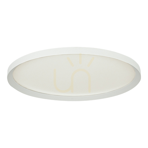 Prüfen 56-W-LED-Deckenleuchte, 2700 K–3200 K–4000 K, DALI, Sandweiß – Metall – Aluminium – mikroprismatischer Diffusor von ZAMBELIS