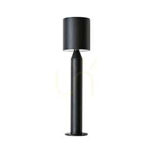 LED-Außenbodenleuchte 8 W, 3000 K, sandschwarz, IP65, ZAMBELIS small 1