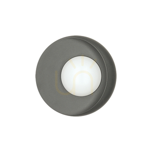 LED-Außenwandleuchte 6 W, Graphit-Aluminium, IP54, ZAMBELIS small 1