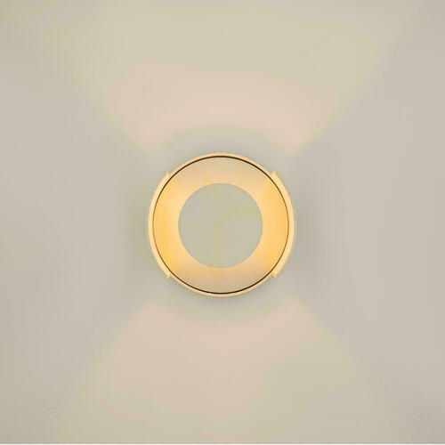 Prüfen Außenwandleuchte, 1xG9, max.. 12 W, weißes Aluminium, IP65, ZAMBELIS