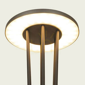 LED-Außenlaterne 15,5 W, 3000 K, Graphit-Aluminium, IP65, ZAMBELIS small 2