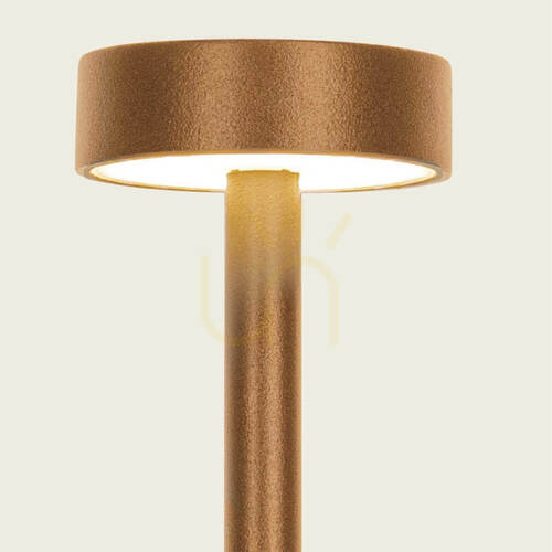 Prüfen LED-Außen-Spike-Leuchte 1,5 W – 24 V, 3000 K, braun, Edelstahl, IP65, ZAMBELIS
