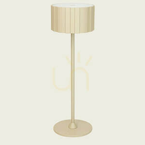 Tragbare LED-Tischlampe für den Außenbereich, 2 W, 2700 K–4000 K–6500 K, sandfarben, IP44, ZAMBELIS small 0