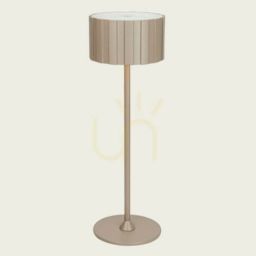 Prüfen Tragbare LED-Tischlampe für den Außenbereich, 2 W, 2700 K–4000 K–6500 K, „Sandy Milk TEA“, IP44, ZAMBELIS