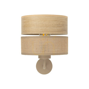 Dorma Wood Juta Wandleuchte 1 Xe27 small 10