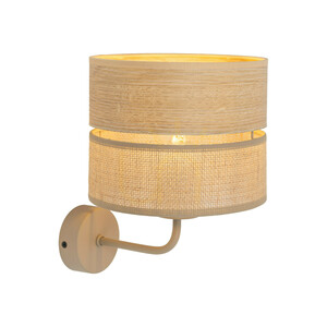 Dorma Wood Juta Wandleuchte 1 Xe27 small 7