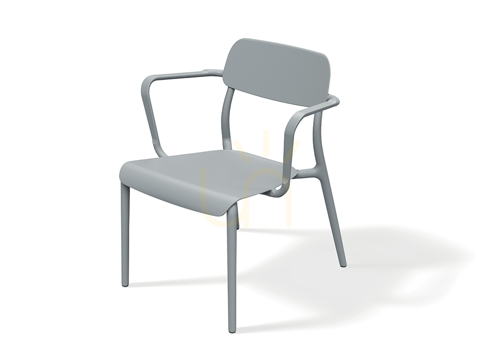 FRIK667 Rimo Garten-Sessel – Achatgrau von FERNE