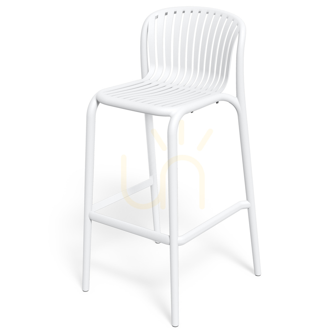 FBRK5510 Scaun de bar Brene Garden - Alb FERNE