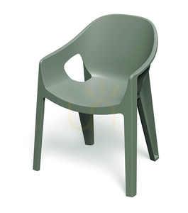 FPRK758 Premo Gartenstuhl mit Armlehnen – Verde Green von FERNE small 0