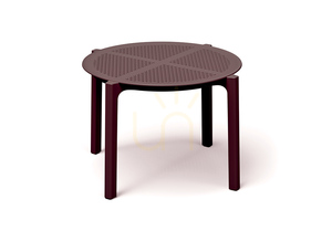 Nexo FNES64 Garten-Couchtisch – Weinrot Burgunder FERNE small 0