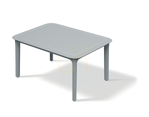 Prüfen Gartencouchtisch Rimo FERNE FRIS864 achatgrau 77,5 × 57,5 cm