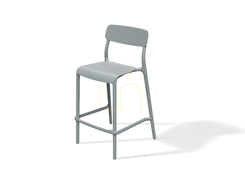 Prüfen FRIK5510 Rimo Low Garten-Barhocker – Achatgrau von FERNE