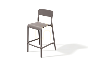 FRIK5510 Rimo Low Garten-Barhocker – Erdiges Taupe FERNE small 0