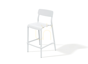 FRIK5510 Rimo Low Garten-Barhocker – Weiß FERNE small 0