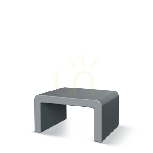 Prüfen FCOS764R „Cone Medium“ Outdoor-Couchtisch – Urban Gray von FERNE