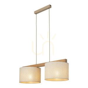 Viga Shade Pine Pendelleuchte, 2 x E27 small 8