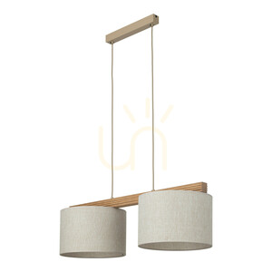 Viga Shade Pine Pendelleuchte, 2 x E27 small 0
