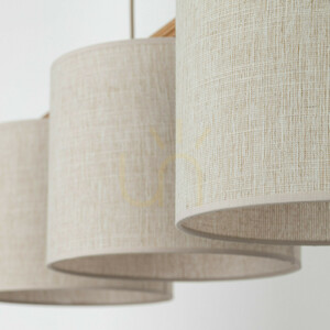 Viga Shade Pine Pendelleuchte, 3xE27 small 2