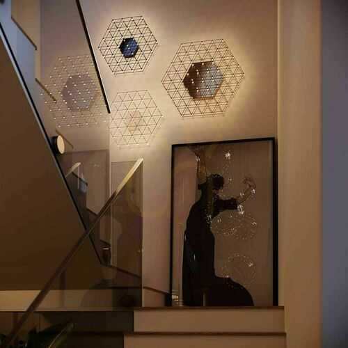 Prüfen Deckenleuchte s.luce Atom LED 60 cm Chrom dimmbar warmweiß Metall