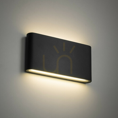 Prüfen TK-Lighting ARWENA M Gray 18083 LED-Außenwandleuchte, graphitgrau, 3000 K, IP54
