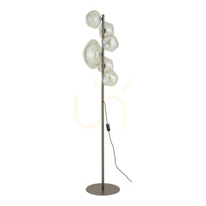 Stehleuchte TK-Lighting NEBIA 16237, braun, 6×G9 small 6