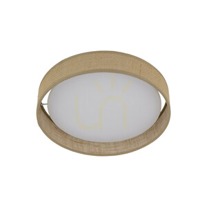 TK-Lighting DEMI JUTA LED-Deckenleuchte, 30 cm, Beige small 7