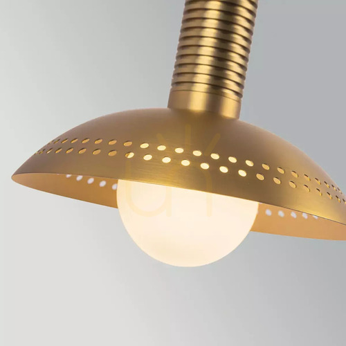 Prüfen Arden LED-Wandleuchte – 1 Lichtquelle – gebürstetes Gold von Elstead