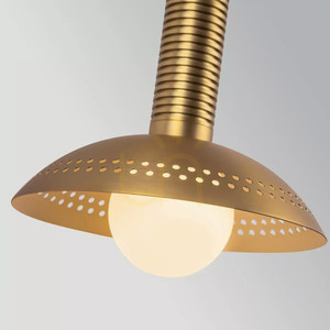 LED-Wandleuchte Arden - 2 Lichtquellen - Gebürstetes Gold Elstead small 2