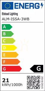Issa LED-Wandleuchte – 3 Lichtquellen – gebürstetes Gold Elstead small 4