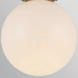 Otis Deckenleuchte – 1 Lichtquelle – gebürstetes Gold Elstead small 3