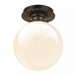 Otis Deckenleuchte – 1 Lichtquelle – Mattschwarz, Elstead small 0