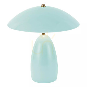 LED-Tischleuchte Poppy Medium - Hellblau Elstead small 0