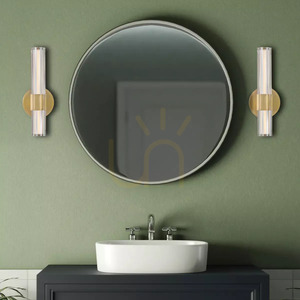 Georgette kleine LED-Wandleuchte – lackiertes Messing, Elstead small 7