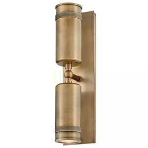 Pratt Up-/Down-Wandstrahler – 2 Lichtquellen – Heritage Brass Elstead small 0