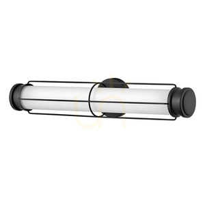 Saylor LED-Wandleuchte mittel - Mattschwarz Elstead small 3