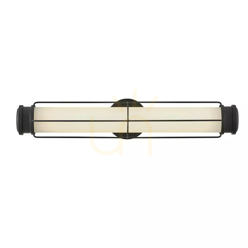 Prüfen Saylor LED-Wandleuchte mittel - Mattschwarz Elstead