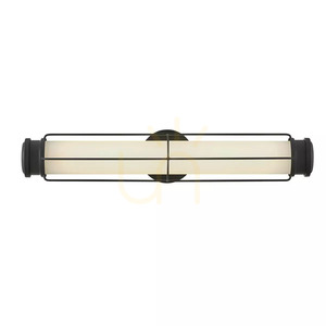 Saylor LED-Wandleuchte mittel - Mattschwarz Elstead small 7