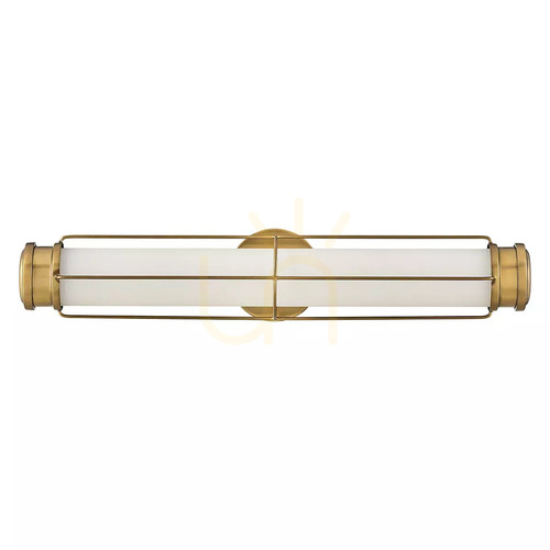 Prüfen Saylor LED-Wandleuchte, mittelgroß – Classic Brass von Elstead