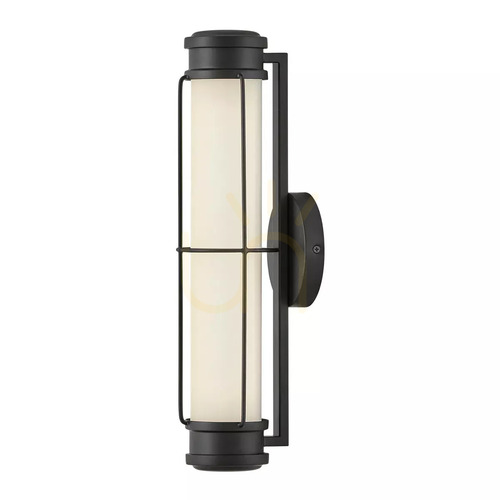 Prüfen Saylor Small LED-Wandleuchte – Elstead, mattschwarz
