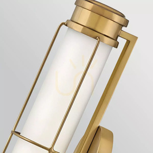 Saylor Small LED-Wandleuchte – Classic Brass von Elstead 3 Saylor Small LED-Wandleuchte – Classic Brass von Elstead small 3
