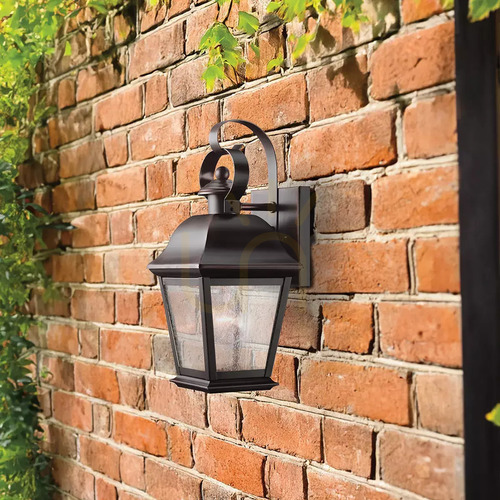 Prüfen Mount Vernon kleine Wandleuchte – 1 Lichtquelle – Olde Bronze Elstead