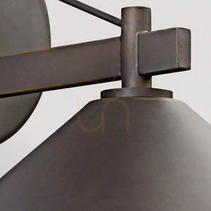 Ripley Außenwandleuchte, mittelgroß – 1 Lichtquelle – Olde Bronze, Elstead small 2
