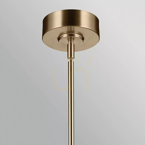 Riven LED-Pendelleuchte – Champagner-Bronze Elstead small 1