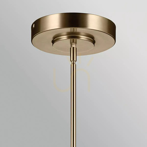 Riven LED-Kücheninselleuchte – Champagner-Bronze Elstead small 1