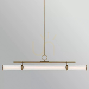 Riven LED-Kücheninselleuchte – Champagner-Bronze Elstead small 3