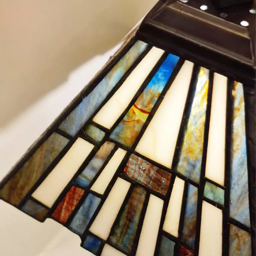 Prüfen Inglenook Tischlampe, klein – 1 Lichtquelle – Dunkelbraun, Elstead