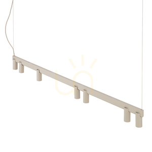 Nowodvorski FOURTY LINE LED 12294 Pendelleuchte beige 150 cm small 7